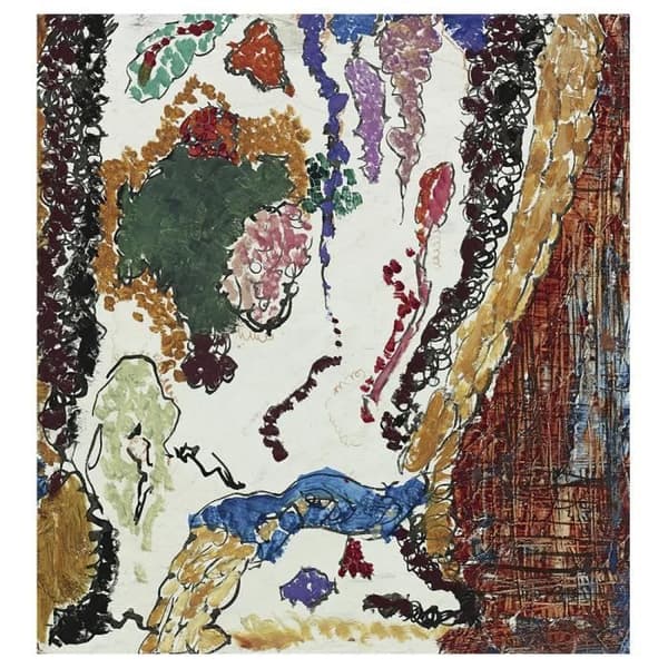 Legendarte - Målning, Tryck på duk - Kött - Arthur Dove cm. 55x60