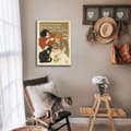 Miniatyrbild 2 av 4: Legendarte - Vintage konstnärlig affisch French Company of Chocolates and Teas - Målning, tryck på duk cm. 50x70