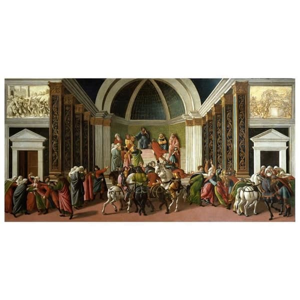 Målning, Canvastryck - Stories of Virginie - Väggdekoration - 40x80cm