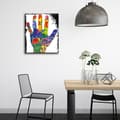 Miniatyrbild 2 av 4: Legendarte - Målning, Tryck på duk - Hand Flerfärgad cm. 50x60