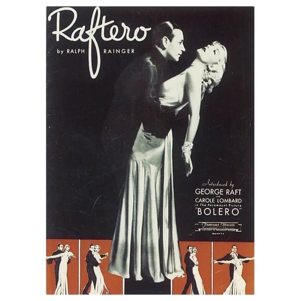 Legendarte - Vintage Raftero Music Cover - Målning, Canvastryck cm. 50x70