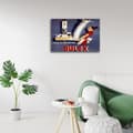 Miniatyrbild 3 av 4: Legendarte - Vintage Bulex reklamaffisch - Vattenuppvärmning - Målning, Canvastryck cm. 50x70