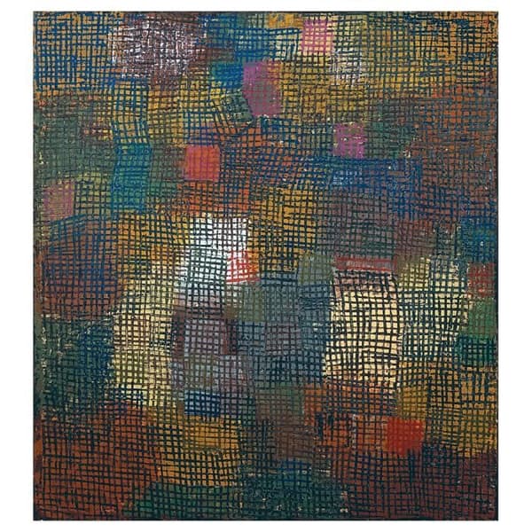 Legendarte - Målning, Tryck på duk - Färger på avstånd - Paul Klee cm. 55x60