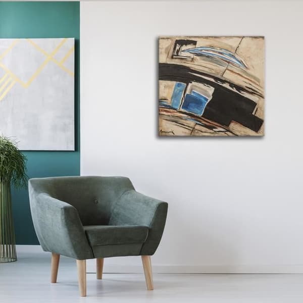 Legendarte - Målning, tryck på duk - Landskap i hastighet cm. 60x60