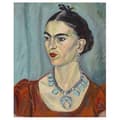 Miniatyrbild 1 av 4: Legendarte - Målning, Tryck på duk - Frida Kahlo - Magda Pach cm. 50x60