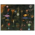 Miniatyrbild 1 av 4: Legendarte - Målning, tryck på duk - Magic Of Fishes - Paul Klee cm. 60x80