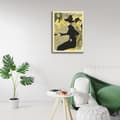 Miniatyrbild 3 av 4: Legendarte - Vintage konstnärlig affisch Japansk Divan - Målning, tryck på duk cm. 50x70