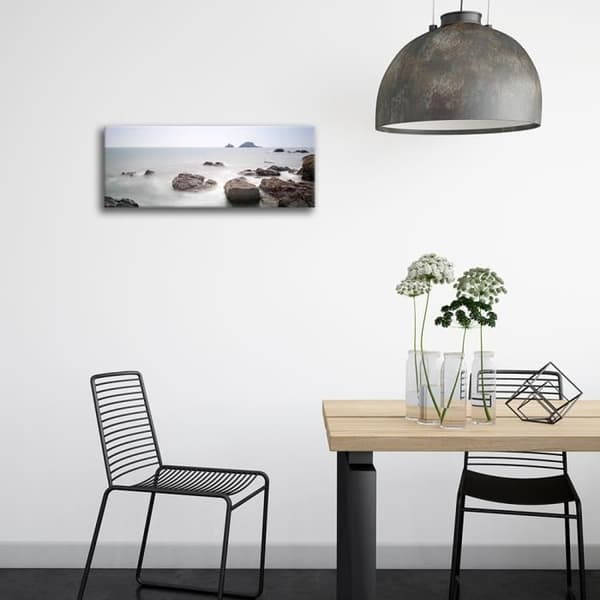 Legendarte - Målning, tryck på duk - Tittar på havet cm. 30x90