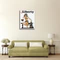 Miniatyrbild 3 av 4: Legendarte - Målning, tryck på duk - Liberty Magazine juni 1924 - C. Coles Phillips cm. 40x50