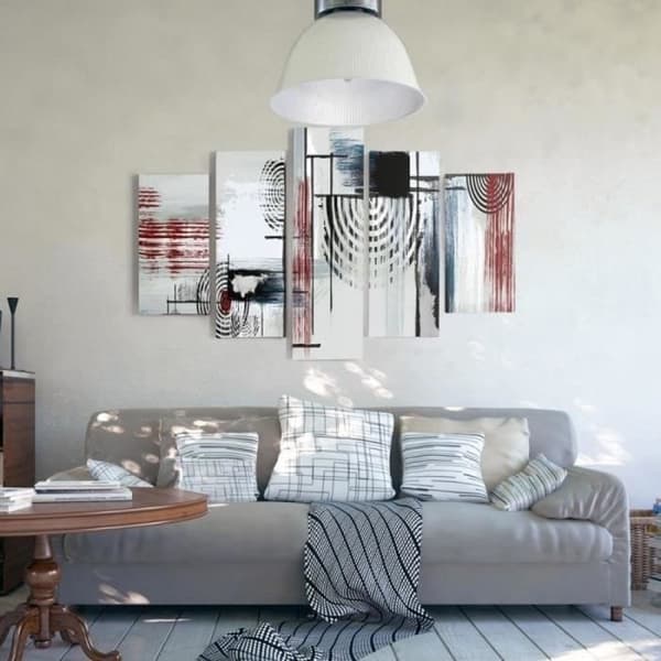 Legendarte - Målning, tryck på duk - Eminent Spectre cm. 150x100 (5 paneler)