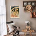 Miniatyrbild 2 av 4: Legendarte - Folies Bergére Vintage Konstnärlig affisch - Målning, tryck på duk cm. 50x70