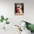 Miniatyrbild 3 av 4: Legendarte - Vintage reklamaffisch Schneeblueten-Seife - Målning, tryck på duk cm. 50x70