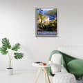 Miniatyrbild 3 av 4: Legendarte - Vintage turistaffisch Italienska rivieran - målning, tryck på duk cm. 50x70
