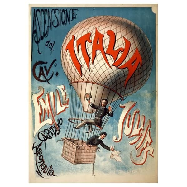Legendarte - Vintage reklamaffisch Jane Avril - Målning, tryck på duk cm. 50x70