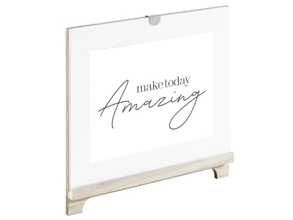 Hama Amazing, MDF, Hvit, Enkel bilderamme, Bord, 13 x 18 cm, Rektangulær