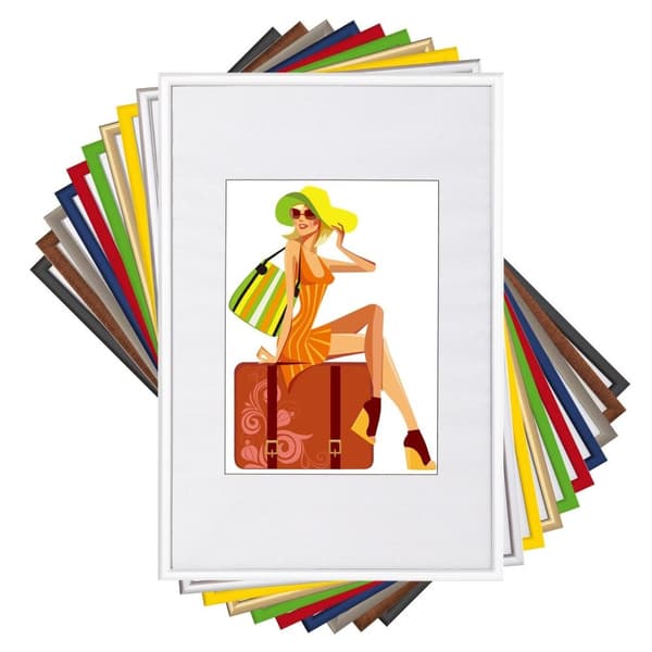Rootz Picture Frame Gallery - Tyylikäs valokuvanäyttö - Art Showcase - Muistinsäilytin - Valokuvateline - Visuaalinen tarinankertoja - Kulta - Saatavi