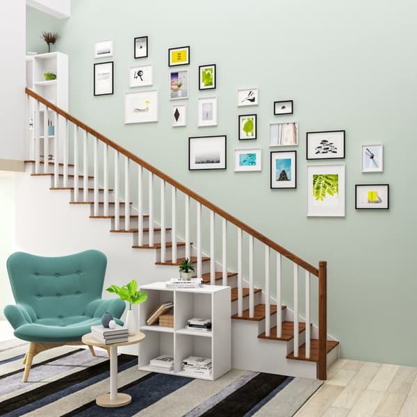 Rootz Picture Frame Gallery - Tyylikäs valokuvanäyttö - Art Showcase - Muistinsäilytin - Valokuvateline - Visuaalinen tarinankertoja - Kulta - Saatavi
