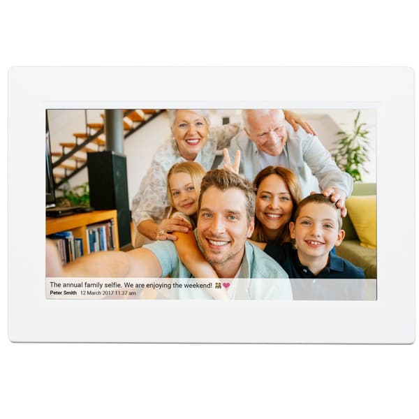 PFF-1015W 10,1" Smart fotoramme med FRAMEO software Hvid
