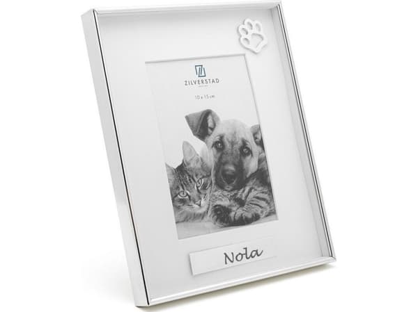 Nuotraukų rėmelis Ramka Zilverstad Zilverstad Photo Frame with Paw 10x15 Metal Portrait 7553231