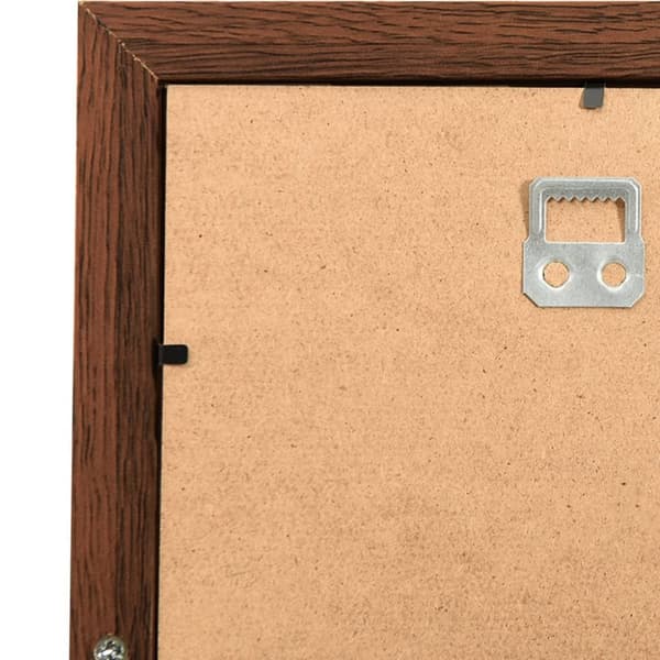 Kollaasi valokuvakehys 10x(13x18 cm) kuville tummanruskea MDF