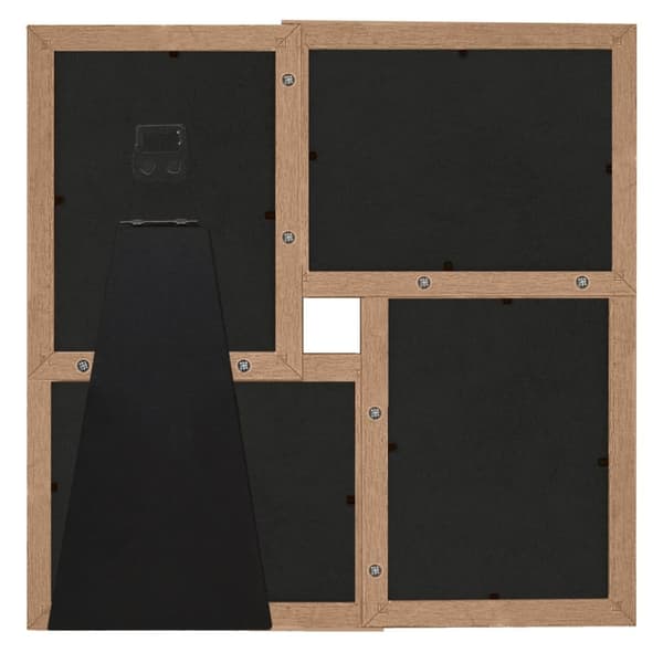 Kollaasi valokuvakehys 4x(13x18 cm) kuville vaaleanruskea MDF