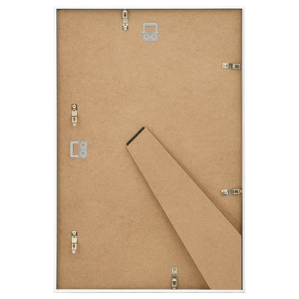 Valokuvakehyskollaasi 5 kpl seinälle/pöydälle valk. 70x90cm MDF