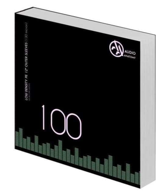 100 X 12Inch PE Outer Sleeves (130 Micron)