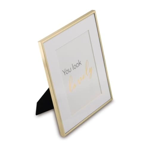 Hama "Sassy" - Enkelt billedramme - Aluminium - Guld - Bord - Væg - 10 x 15 cm - Rektangulær (00193119)