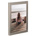 Miniatyrbillede 2 af 6: Hama Riva - Enkelt billedramme - aluminium - glas - titanium - bord - væg - 13 x 18 cm - rektangulær (00193114)
