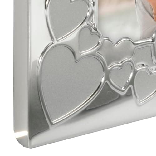 Hama Valentine - Enkelt billedramme - aluminium - sølv - mat - bord - 13 x 18 cm (00193102)