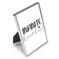 Miniatyrbillede 2 af 4: Hama Infinity portrætramme, skinnende sølv, 15 x 20 cm (00193178)