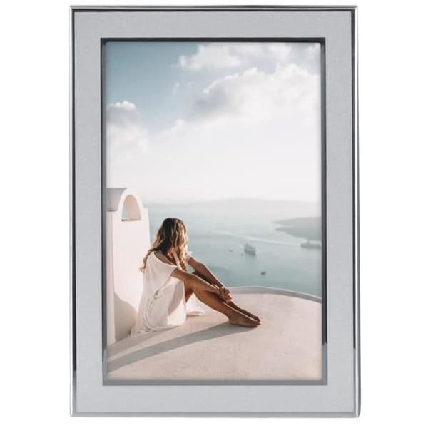 Ram innehåll - Santorini - 10 x 15 cm - Silver - Metall - Klassisk