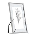 Miniatyrbild 3 av 3: Ram med foton - Blommor - Silver - 10 x 15 cm - Glas - Metall