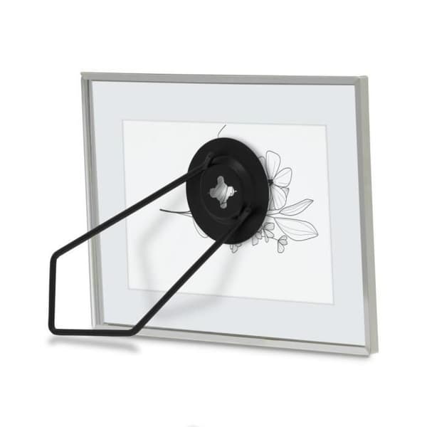 Ram med foton - Blommor - Silver - 10 x 15 cm - Glas - Metall