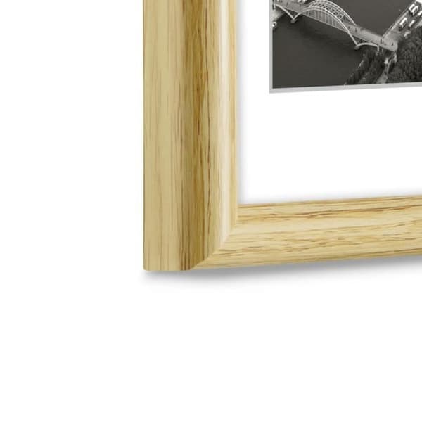 Ram - Swing - 30 x 40 cm - Plast - Gul - Samtida