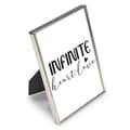 Miniatyrbild 3 av 3: FotRahmen - HAMA - Infinity - Silver Glänzend - 13 x 18 cm - Samt - Klassisk