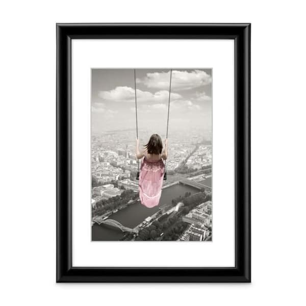 Swing plast fotoram, svart, 40 x 50 cm