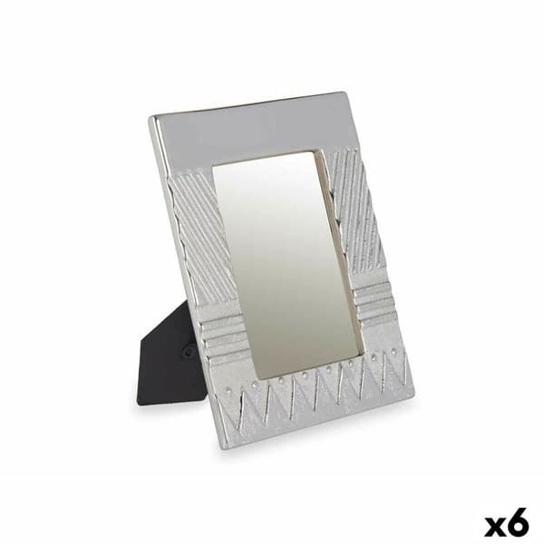 Kuvakehys Hopeinen Keraminen 18,5 x 1,5 x 23 cm (6 osaa)