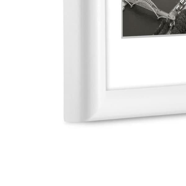 Ram med foton - Swing - Vit - 20 x 30 cm - Plast - Modern design