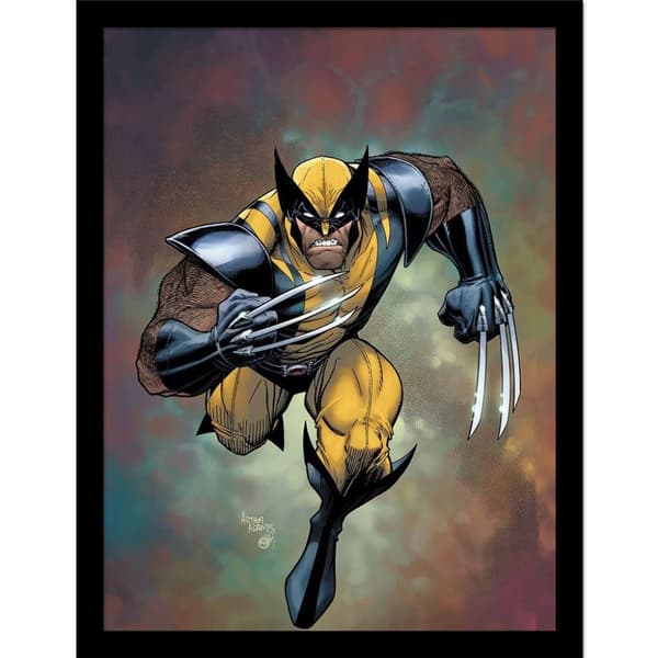 Wolverine You´re Next Framed Poster Multicoloured 40cm x 30cm