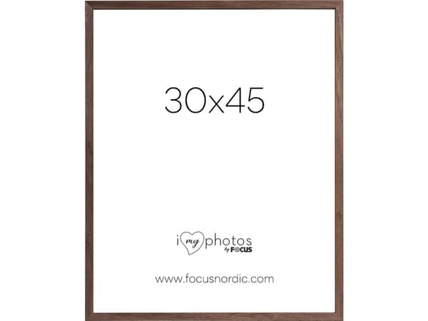 Ramka Focus Focus Rock Walnut veneer 30X45