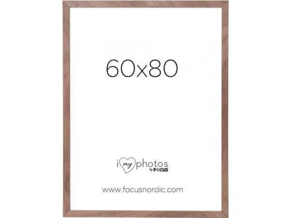 Ramka Focus Focus Soul Walnut veneer 60x80