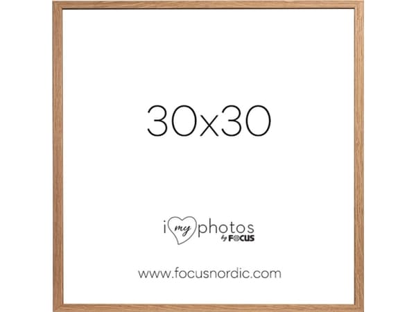 Nuotraukų rėmelis Focus Soul Oak veneer 30X30