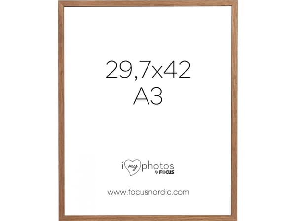 Kehys Focus Soul Tammiviilu 29,7X42 (A3)