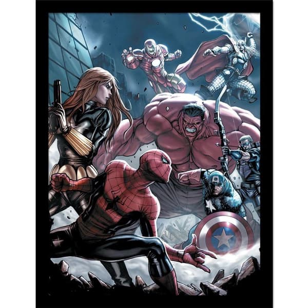 Marvel Amazing Spider-Man Vol 1 Inramad Poster Multicoloured 40cm x 30cm