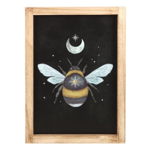 Something Different Bee Framed Art Print Black/Beige One Size