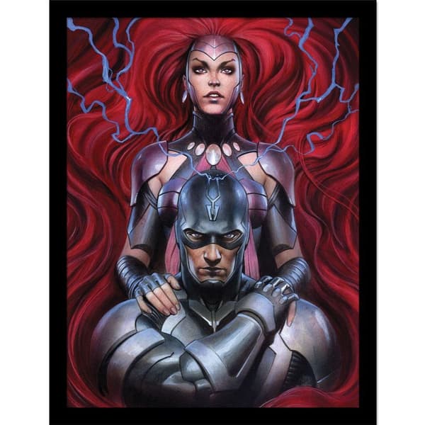 Marvel Royals Framed Poster Multicoloured 40cm x 30cm