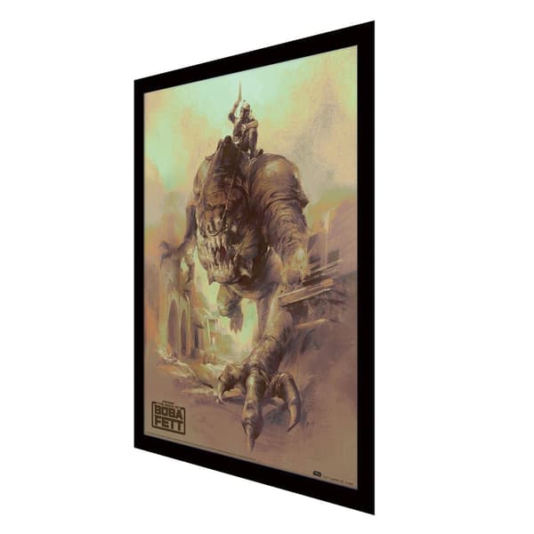 Star Wars The Book Of Boba Fett Framed Poster