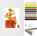 Miniatyrbillede 4 af 4: Rootz billedrammesæt - Fotorammer - Displayrammer - Holdbart design - Alsidig skærm - Stilfuld indretning - Størrelser 10x15cm til 50x70cm