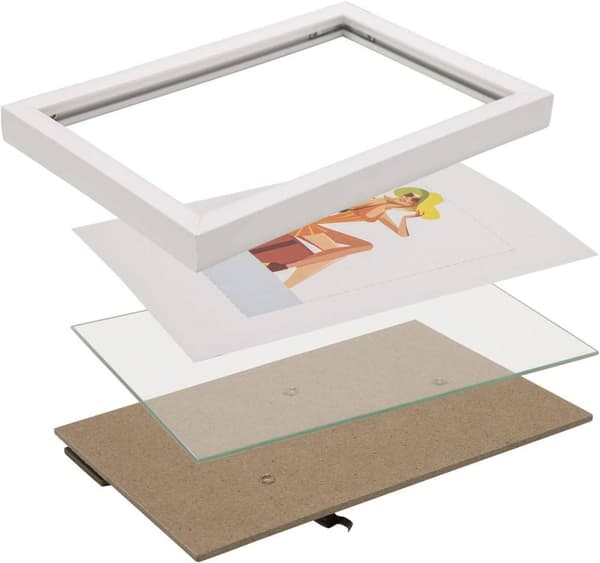 Rootz billedrammesæt - Fotorammer - Displayrammer - Holdbar konstruktion - Alsidig orientering - Flere størrelser - 10x15cm til 50x70cm